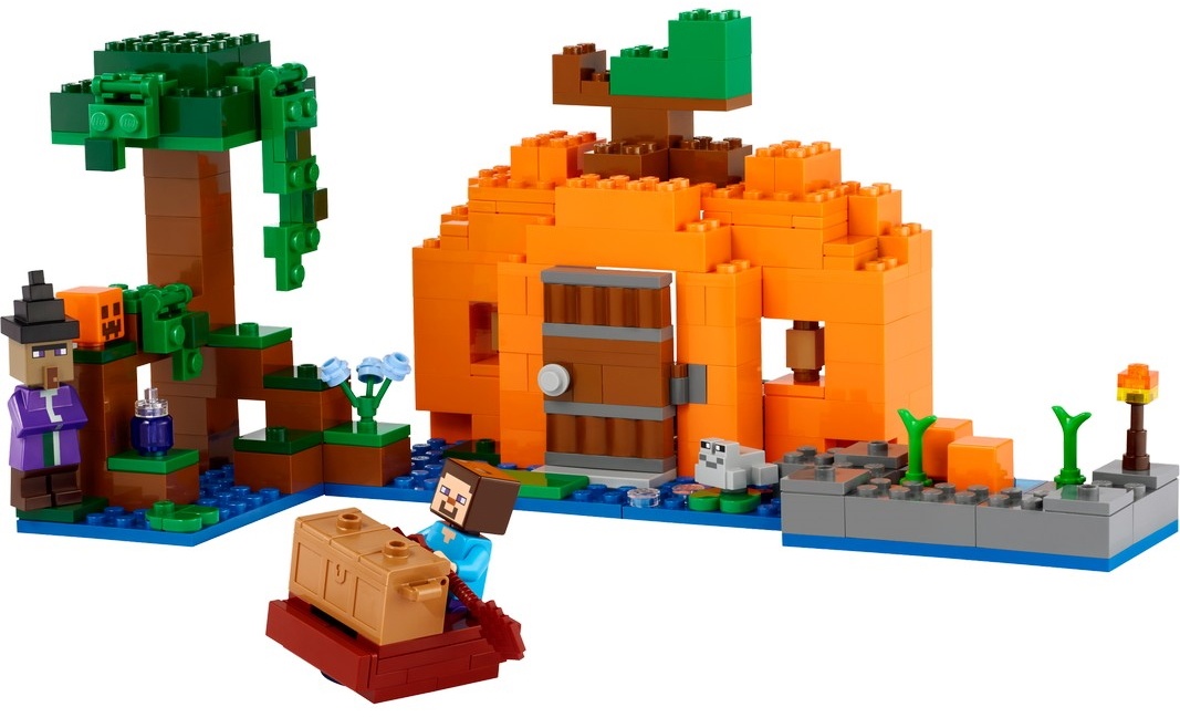 Set de construcție Lego Minecraft: The Pumpkin Farm (21248)