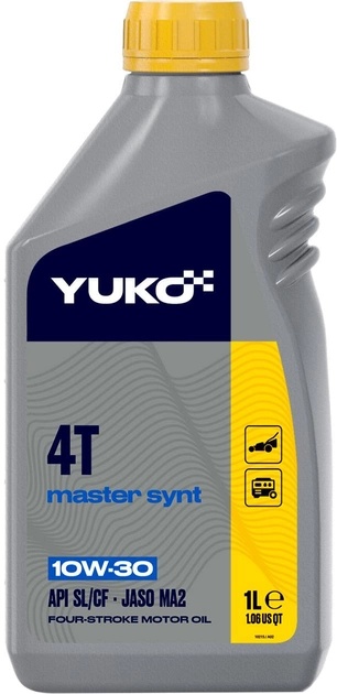 Моторное масло Yuko Power Synt 4T 10W-30 1L