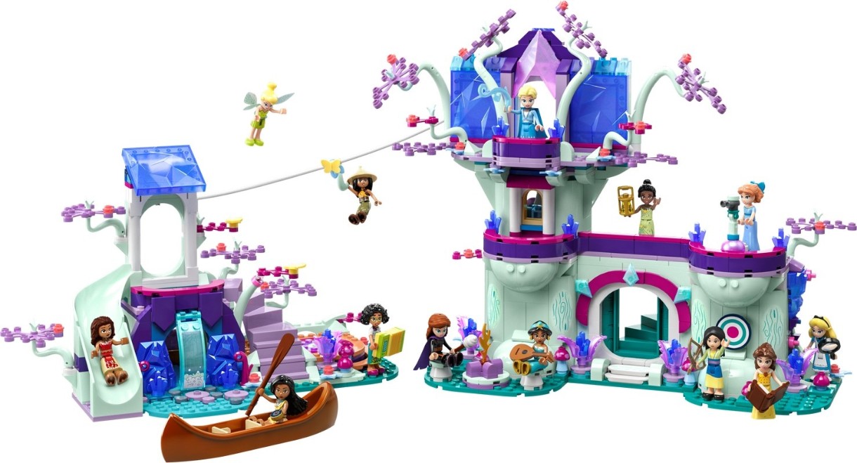 Set de construcție Lego Dicney: The Enchanted Treehouse (43215)