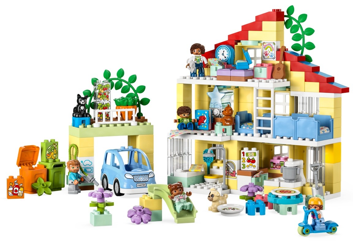 Конструктор Lego Duplo: 3in1 Family House (10994)