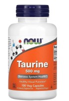 Aminoacizi NOW Taurine 500mg 100cap