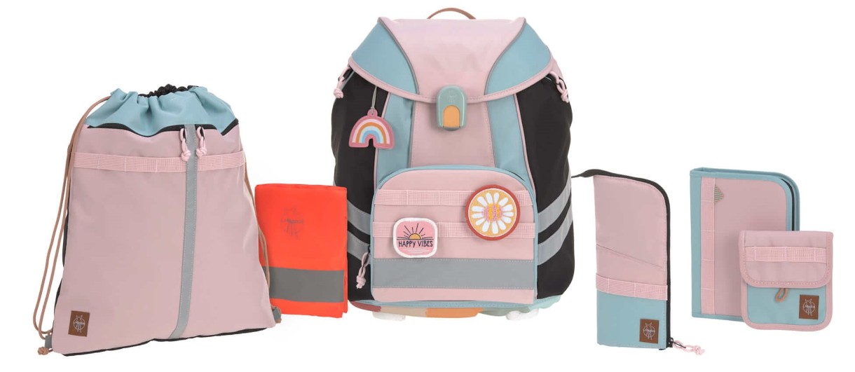 Школьный рюкзак Lassig Flexy Unique Pink/Blue/Black LS1205008780