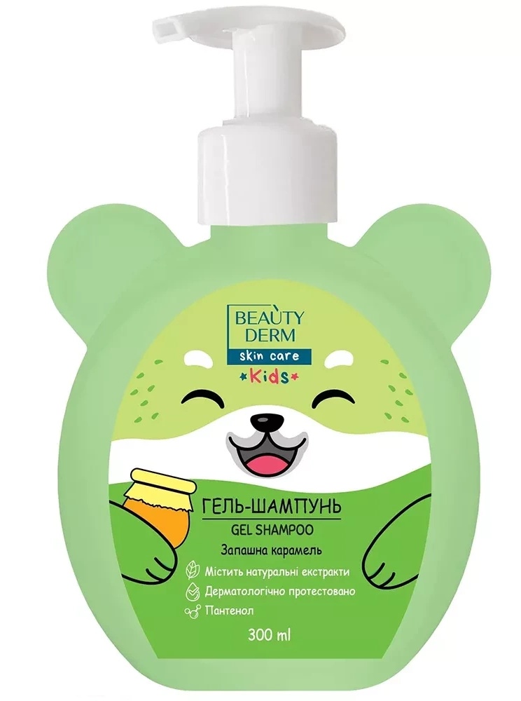 Șampon-gel pentru bebeluși Beauty Derm 2in1 Caramel 300ml