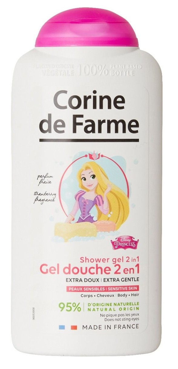 Детский гель для душа Corine de Farme Disney Princess Shower Gel 2in1 300ml