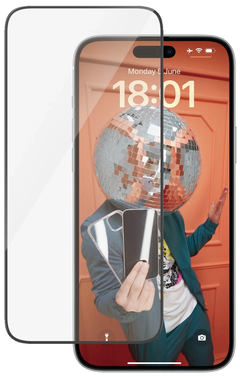 Sticlă de protecție pentru smartphone Panzerglass Apple iPhone 15 Plus UWF wA