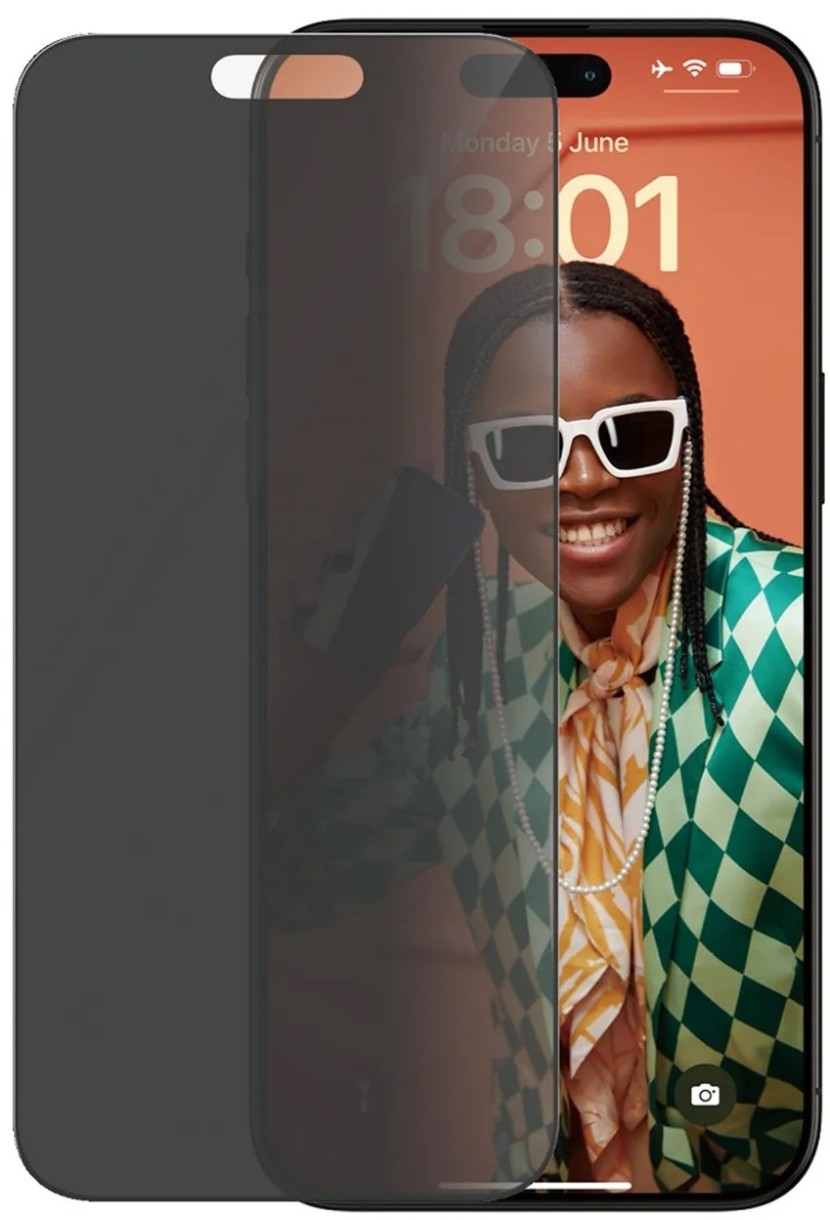 Sticlă de protecție pentru smartphone Panzerglass Apple iPhone 15 Pro Max UWF Privacy wA