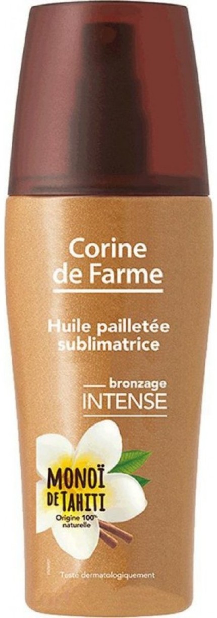 Масло для тела Corine de Farme Glittering Bronzing Oil Manoi 150ml
