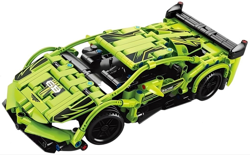 Радиоуправляемый конструктор Pingao Lamborghini Green 428pcs