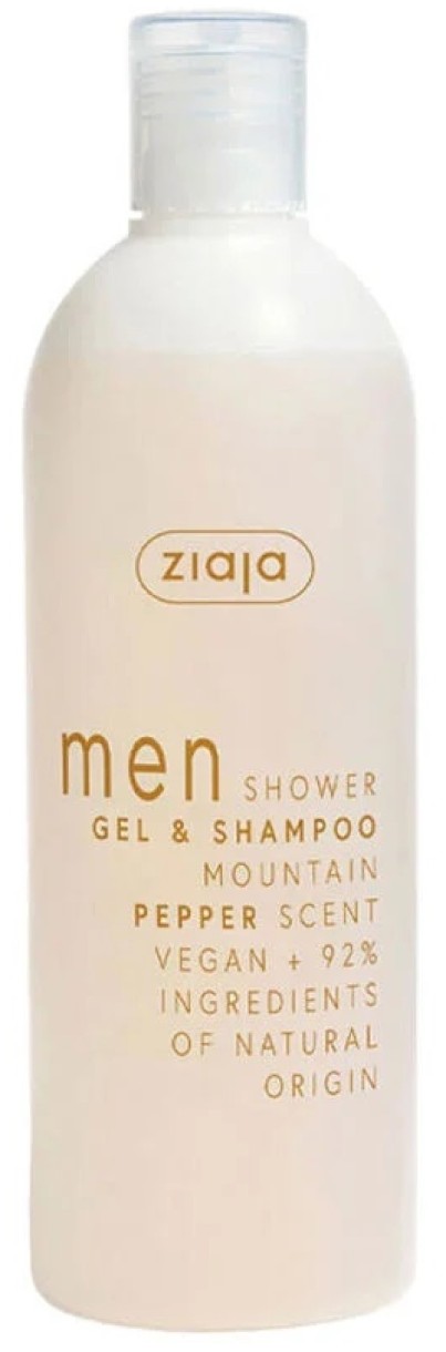 Gel de duș Ziaja 2in1 Shower Gel & Shampoo Mountain Pepper 400ml