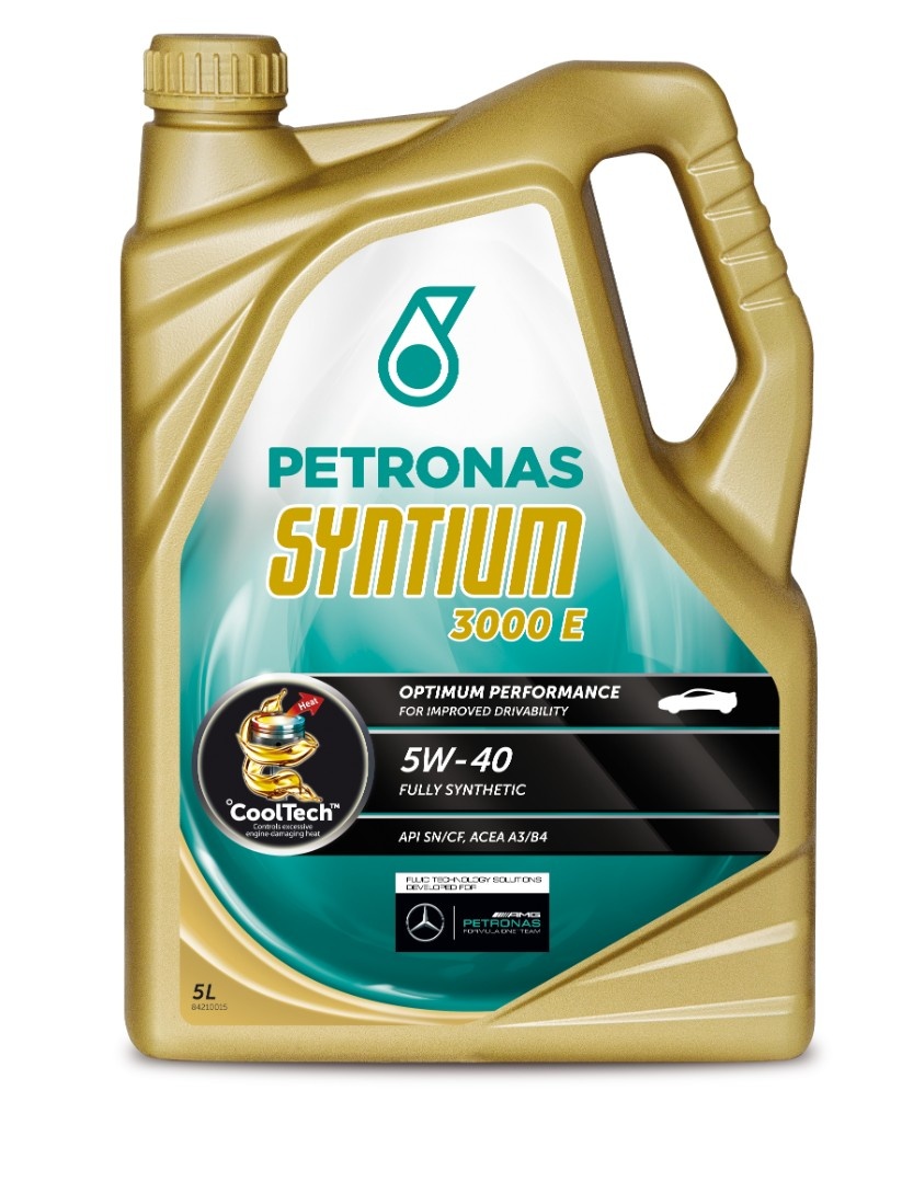 Моторное масло Petronas Syntium 3000 E 5W-40 5L
