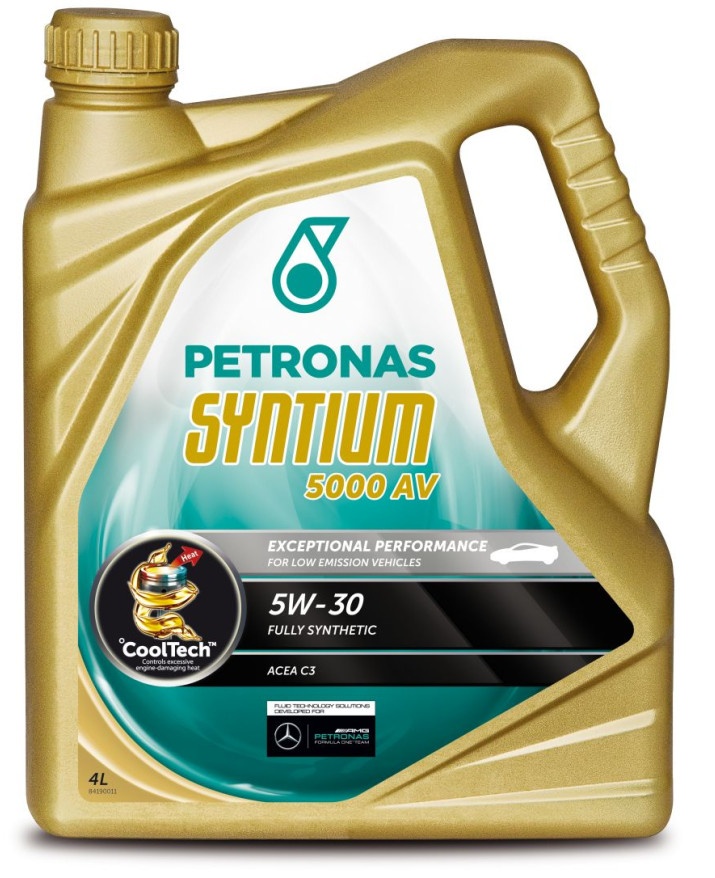 Моторное масло Petronas Syntium 5000 AV 5W-30 5L