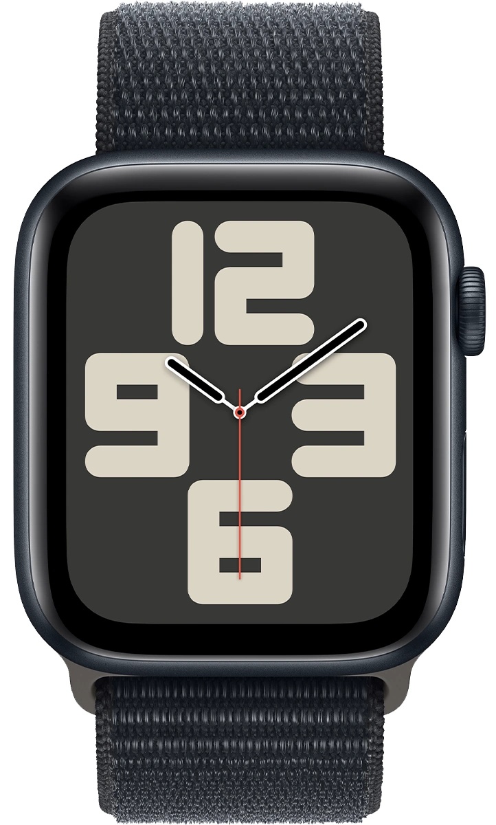 Смарт-часы Apple Watch SE 2 40mm Aluminum Case with Midnight Sport Loop Midnight (MRE03)