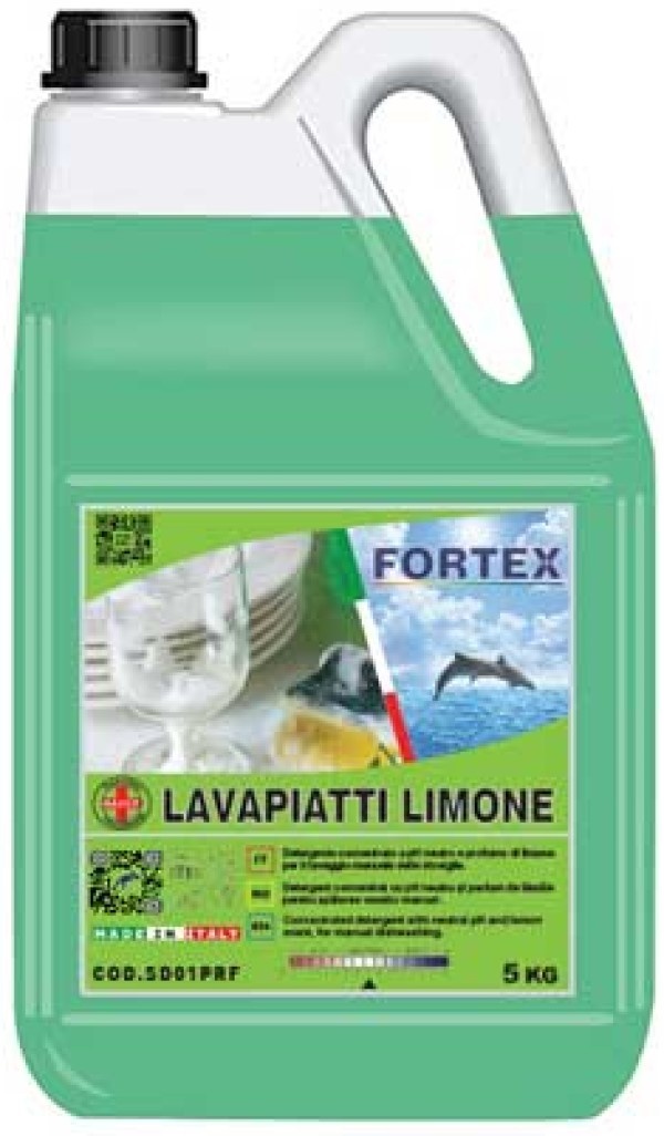 Produs profesional de curățenie Sanidet Fortex Piatti 5kg (SD01PRF)
