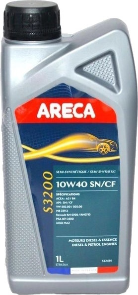 Моторное масло Areca S3200 10W-40 1L