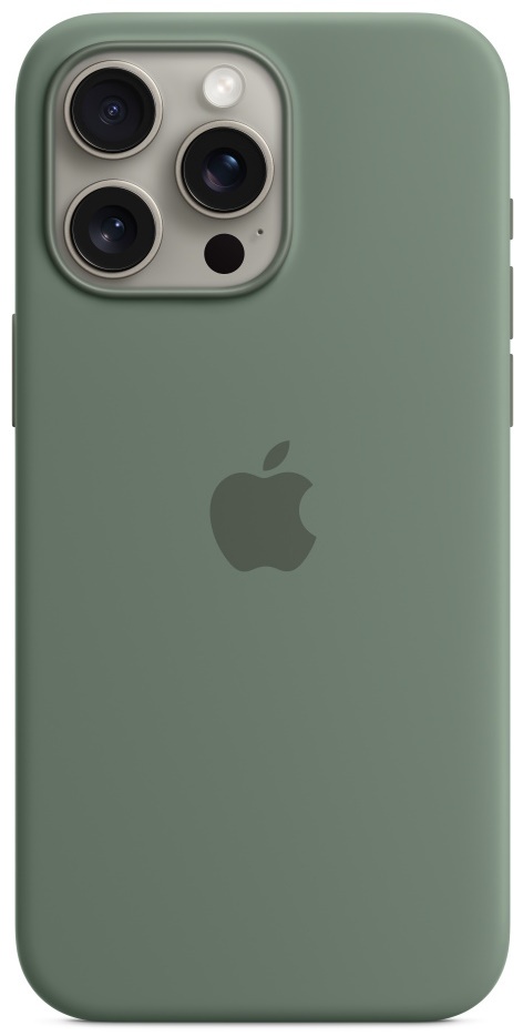 Чехол Apple iPhone 15 Pro Silicone Case with MagSafe Cypress