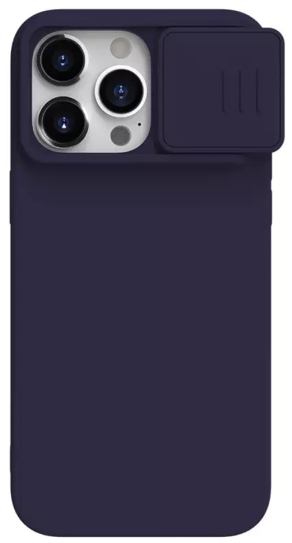 Чехол Nillkin Apple iPhone 15 Pro CamShield Silky Silicone Case Dark Purple