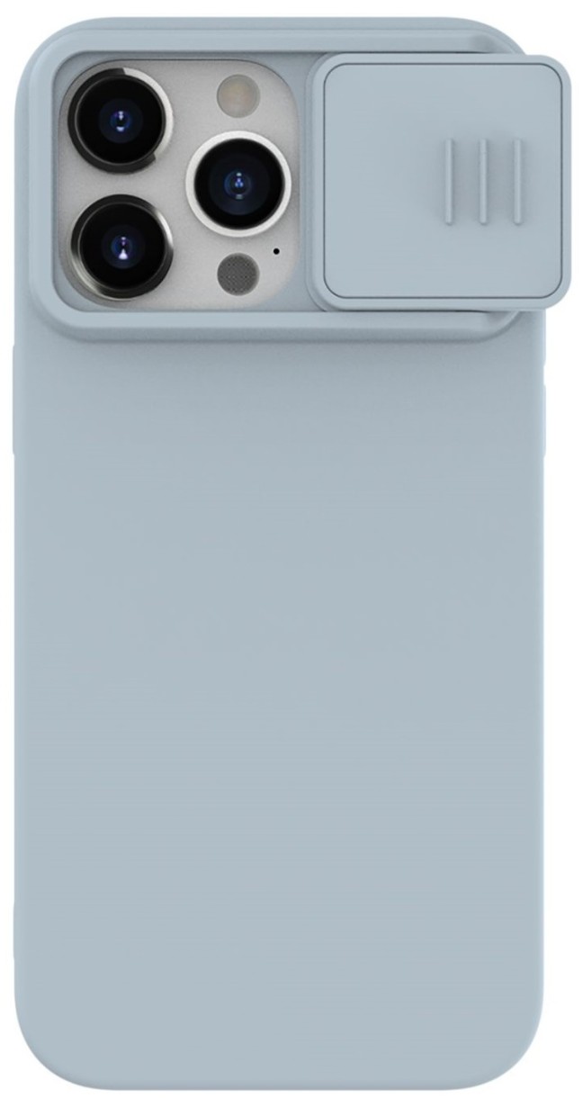 Husa de protecție Nillkin Apple iPhone 15 Pro CamShield Silky Silicone Case Star Gray