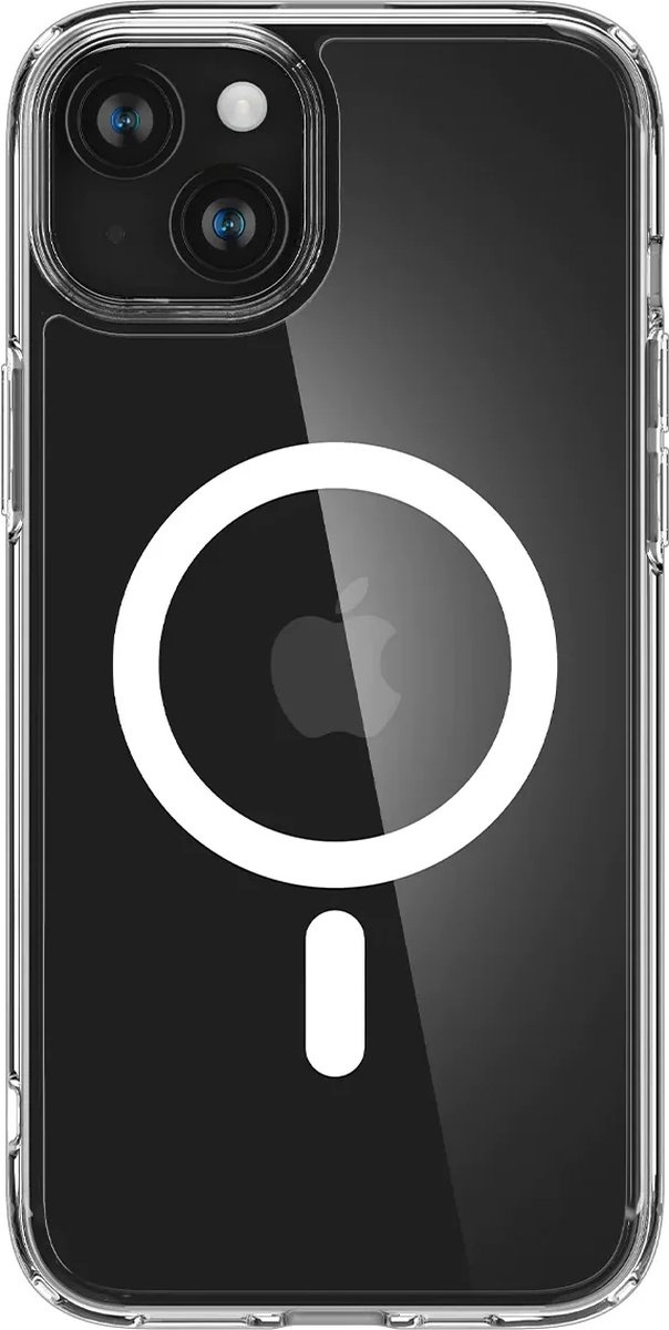 Чехол Spigen iPhone 15 Ultra Hybrid Mag Magsafe White