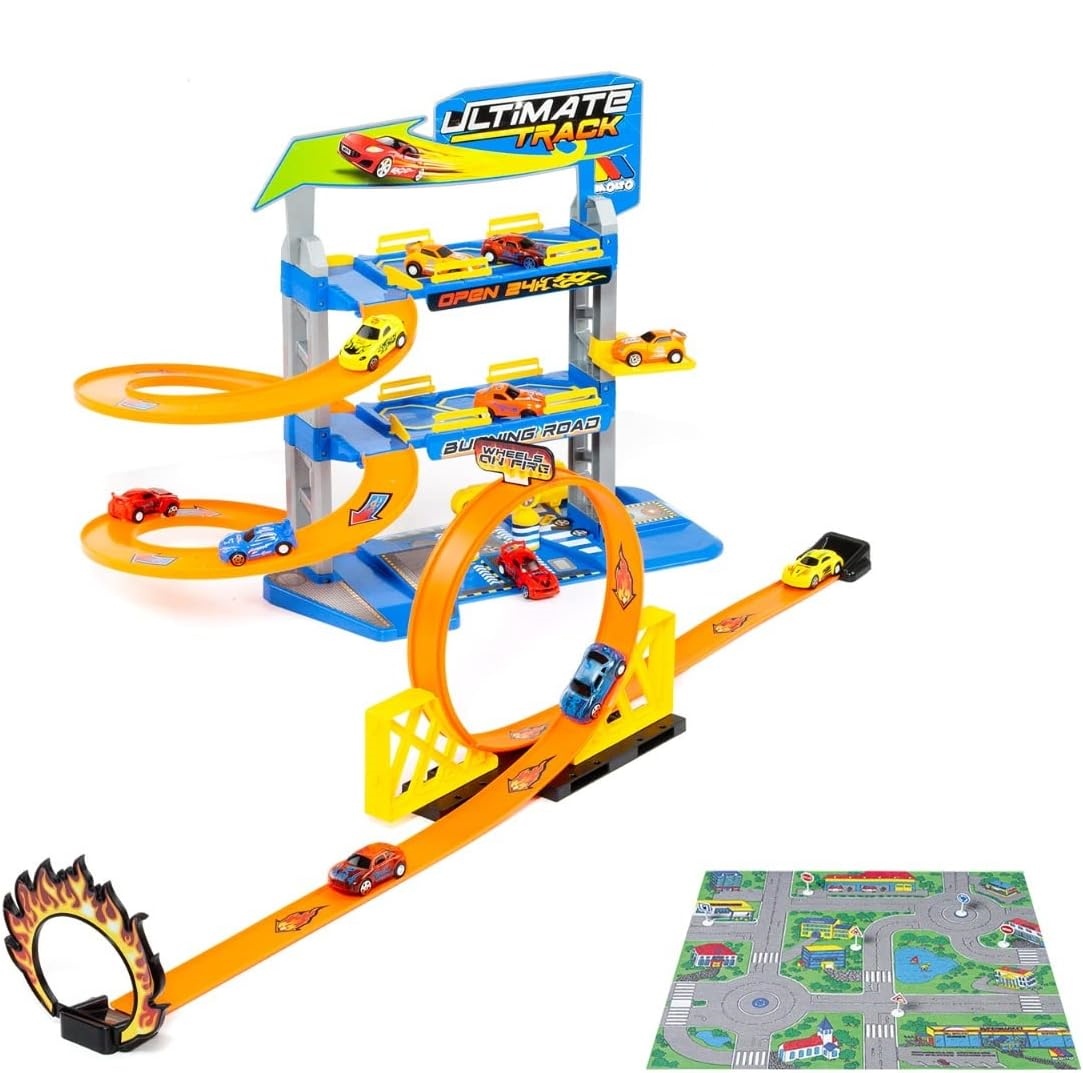 Set jucării transport Molto Ultimate Tracks 23405