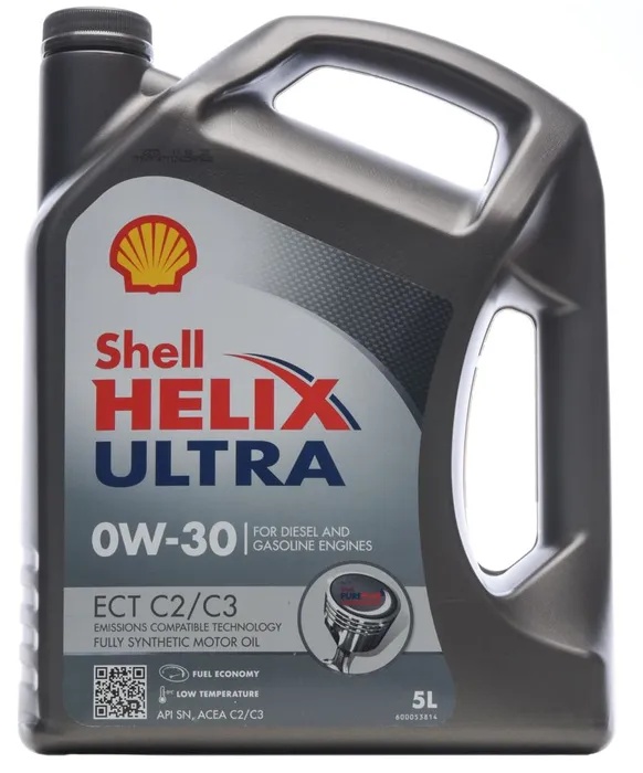 Моторное масло Shell Helix Ultra ECT C2/C3 0W-30 5L