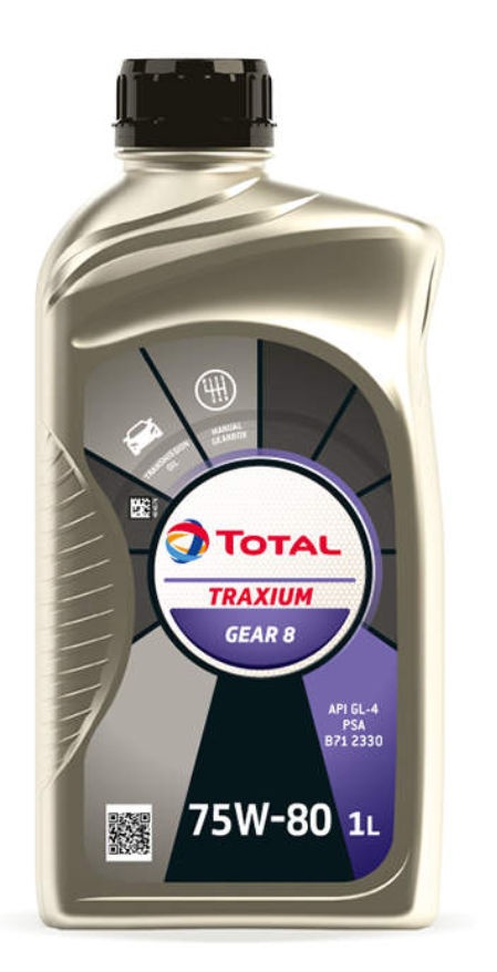 Трансмиссионное масло Total Traxium Gear 8 75W-80 1L 