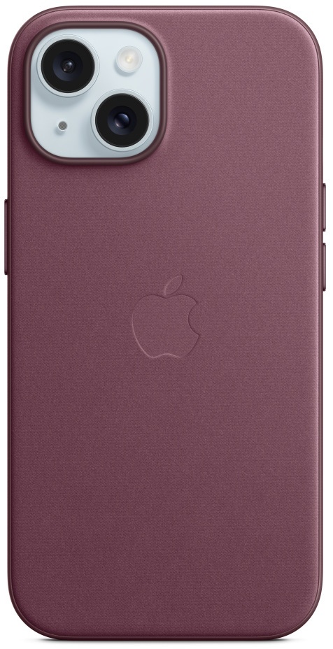 Чехол Apple iPhone 15 Plus FineWoven Case with MagSafe Mulberry
