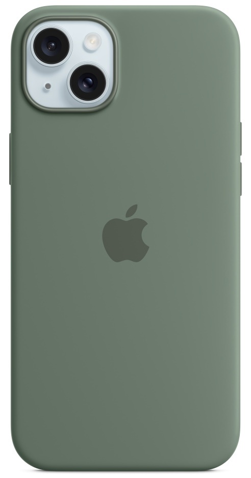 Чехол Apple iPhone 15 Silicone Case with MagSafe Cypress