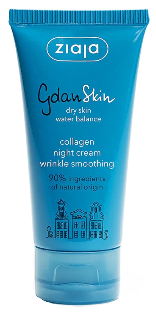 Крем для лица Ziaja Gdanskin Collagen Night Cream 50ml