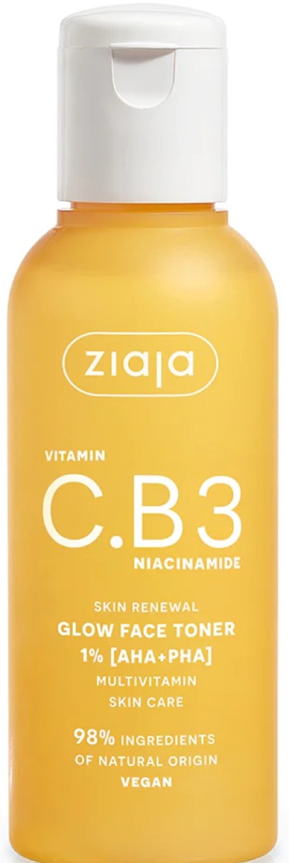 Тоник для лица Ziaja Vitamin C.B3 Niacinamide AHA+PHA Toner 120ml