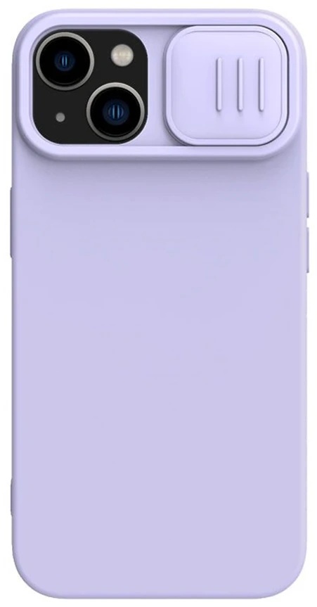 Чехол Nillkin Apple iPhone 15 Plus CamShield Silky Silicone Case Misty Purple