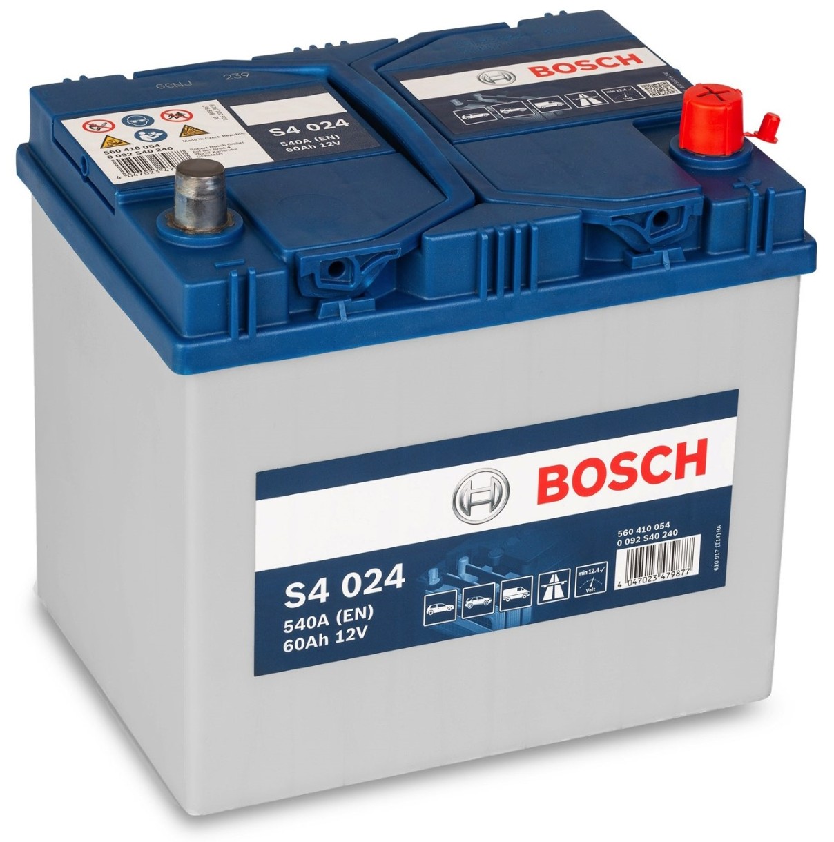 Автомобильный аккумулятор Bosch Silver S4 024 (0 092 S40 240)