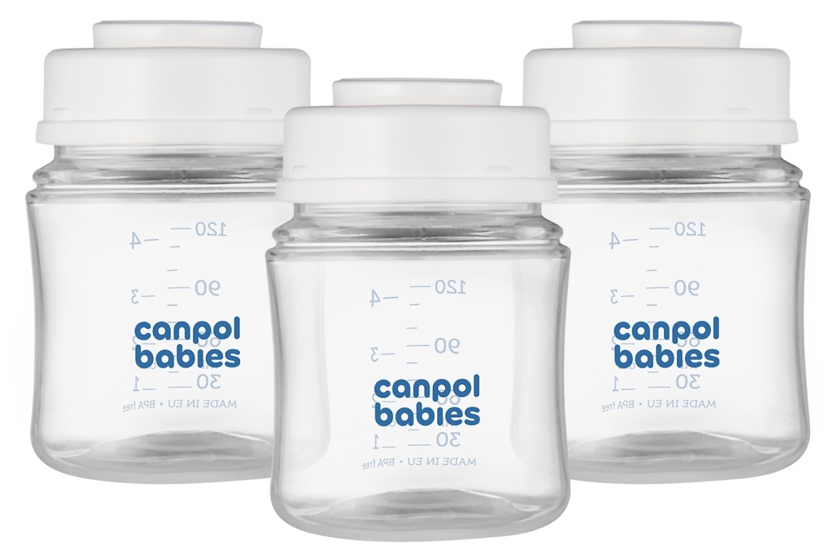 Ёмкость для хранения молока Canpol Babies 3pcs 120ml (35/235)
