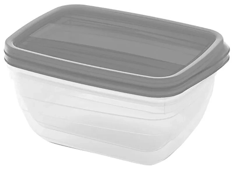 Set containere alimentare Curver Vedo 1L (256432) 3pcs