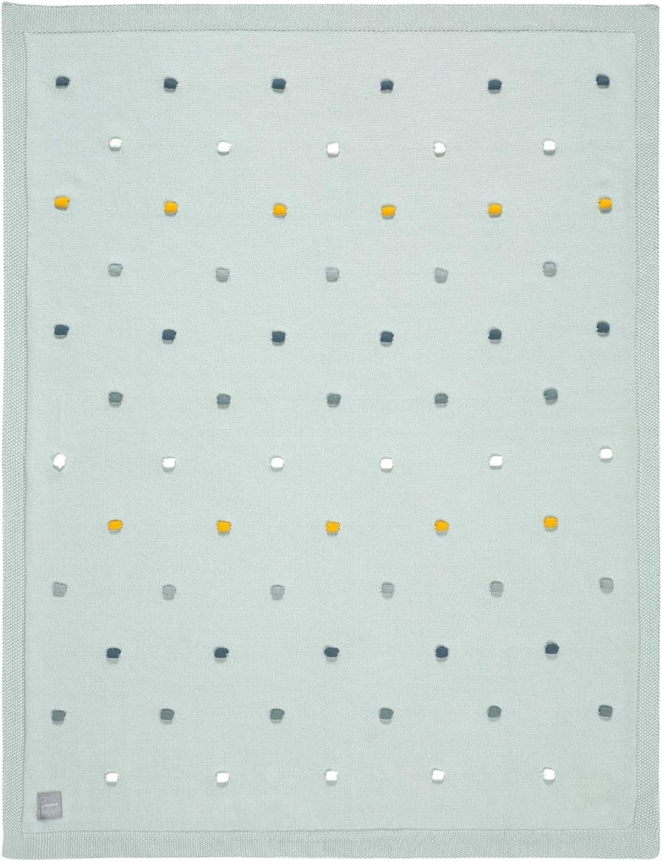 Одеяло для малышей Lassig GOTS Dots Light Mint LS1542005561