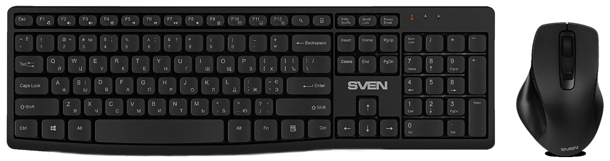 Комплект Sven KB-C3500W Black