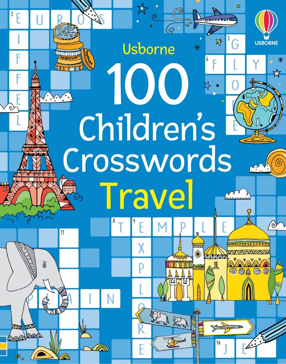 Cartea 100 Children's Crosswords: Travel (9781805314653)