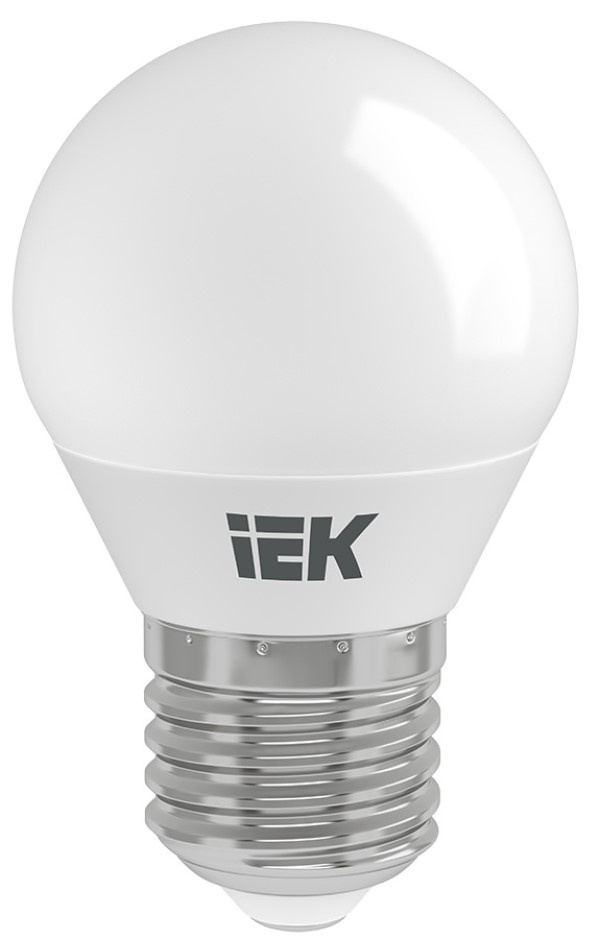 Лампа IEK Alfa G45 10Вт 230В 4000К E27 10pcs