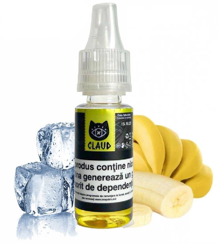 Жидкость для электронных сигарет Claud E-Liquid Banana Ice 10ml (CLD0005)