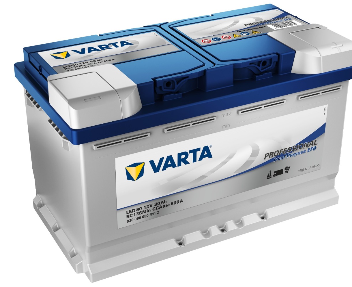 Автомобильный аккумулятор Varta Professional Dual Purpose EFB (930 080 080)