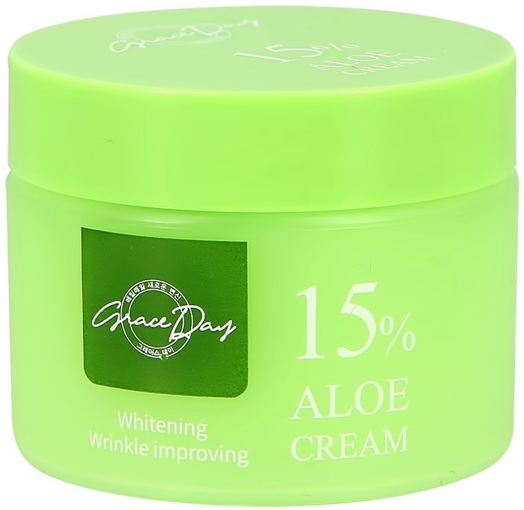 Крем для лица Grace Day Whitening Aloe 15% Cream 50ml