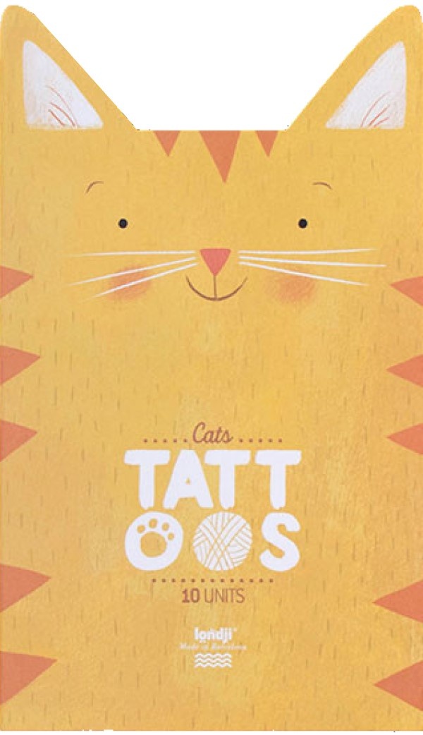Produse cosmetice decorative pentru copii Londji Tattoos Cats (CC067)