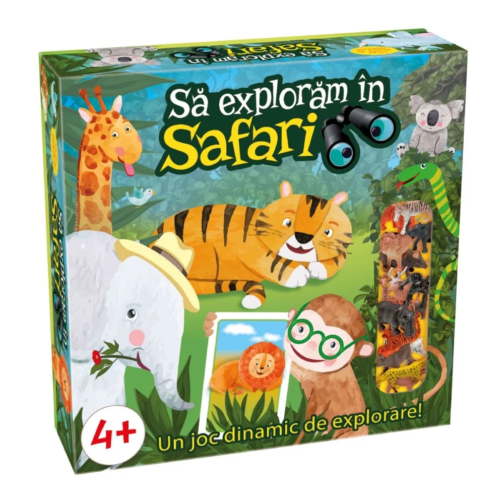 Joc educativ de masa Tactic Sa exploram in safari! (59612)