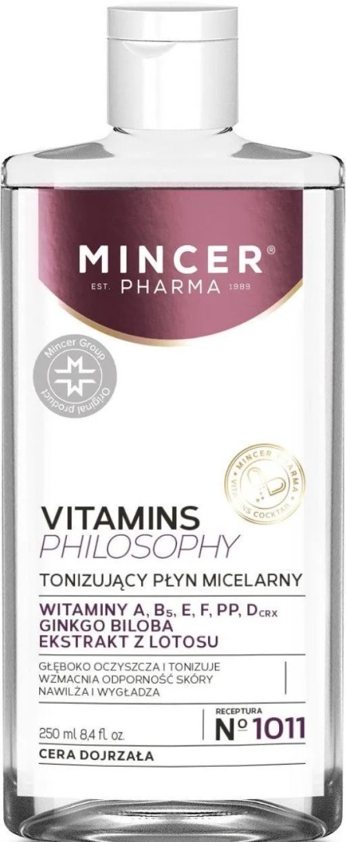 Apa micelară Mincer Pharma Vitamines Philosophy Micellaire Water N1011 250ml