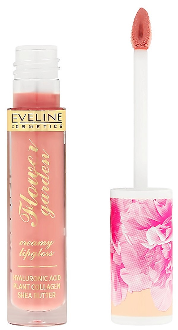 Luciu de buze Eveline Flower Garden Creamy 01
