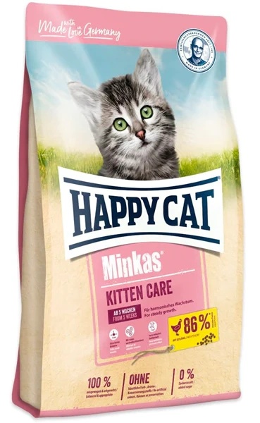 Сухой корм для кошек Happy Cat Minkas Kitten Care Poultry 10kg