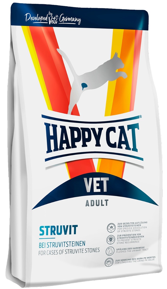 Hrană uscată pentru pisici Happy Cat Vet Diet Struvit 4kg