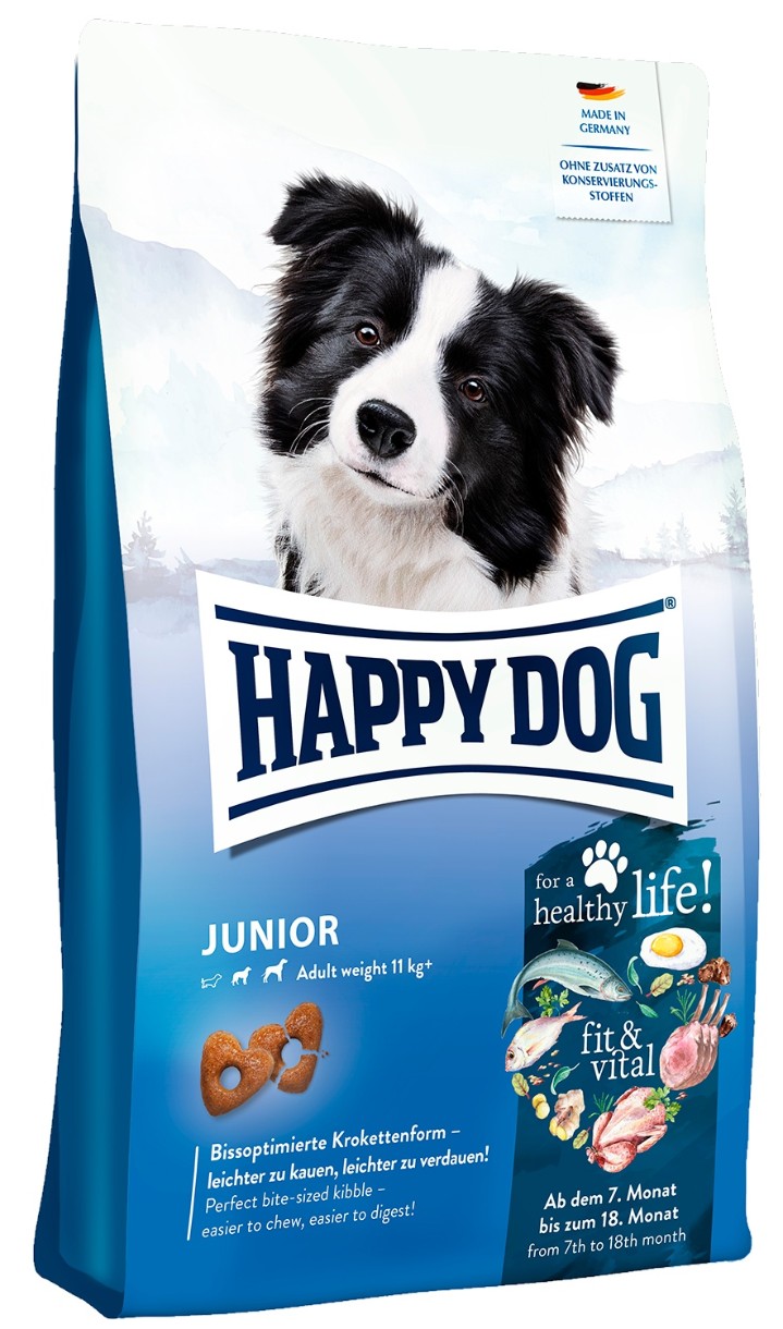 Hrană uscată pentru câini Happy Dog Junior Fit & Vital 10kg