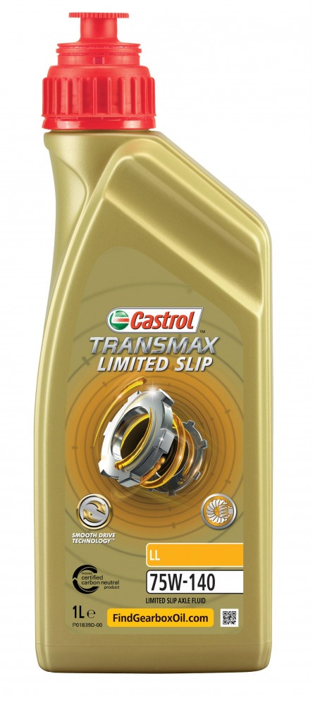 Трансмиссионное масло Castrol Transmax Limited Slip LL 75W-140 1L