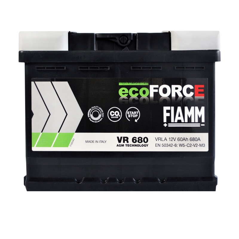 Автомобильный аккумулятор Fiamm Ecoforce AGM VR680 L2 (7906199)