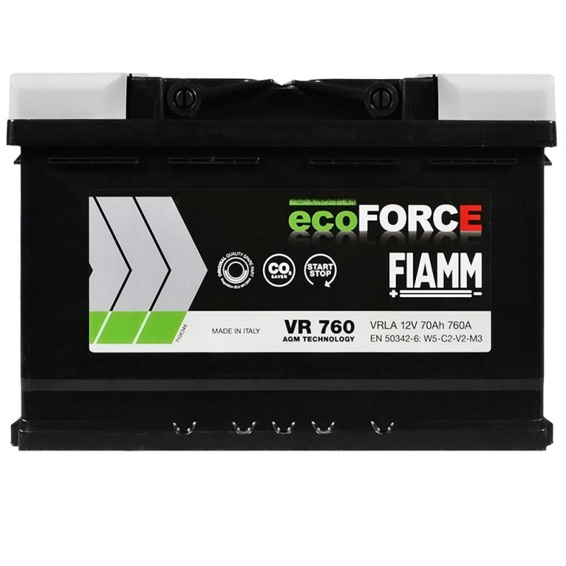 Автомобильный аккумулятор Fiamm Ecoforce AGM VR760 L3 (7906200)